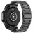 For Huami Amazfit T-Rex 3 Watch Band Replacement Metal Strap Adjustable Three-Bead - Black - 2
