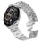 For Huawei Watch 3 Pro New Watch Strap H-Type Butterfly Clasp Stainless Steel Band Silver - 2
