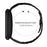 For Fitbit Versa / Versa Lite / Versa 2 Replacement Strap H Type Metal Watch Band - Black - 7