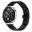 For Samsung Galaxy Watch 46mm Replacement Strap H Type Metal Watch Band - Black - 3