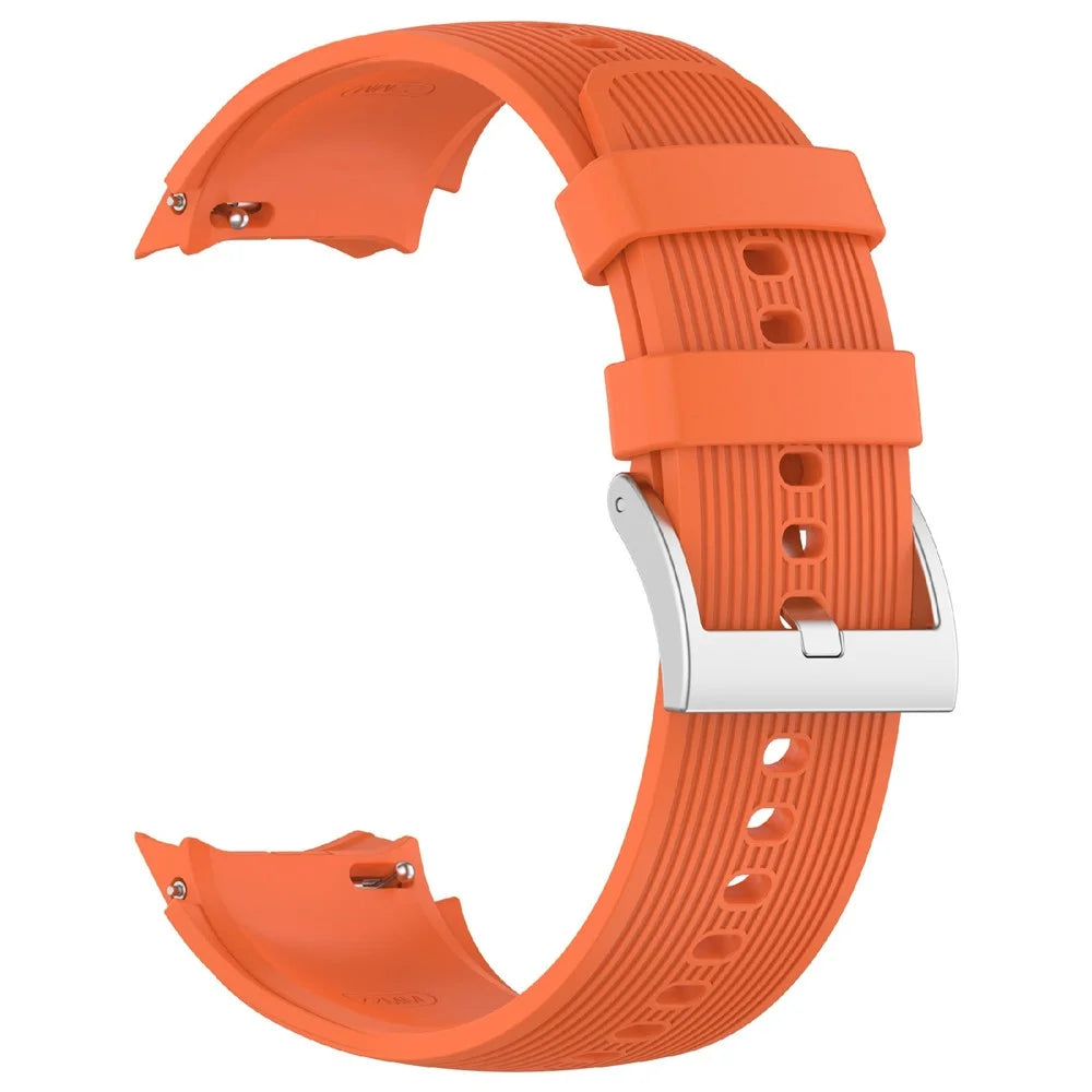Silicone Watch Strap For Oppo Watch X2 / X / OnePlus Watch 3 46mm / 2 / 2R Replacement Wristband - Orange - 3