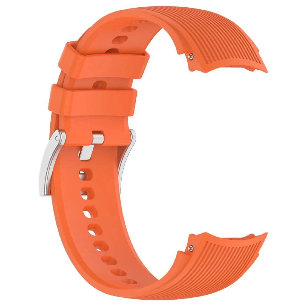 Silicone Watch Strap For Oppo Watch X2 / X / OnePlus Watch 3 46mm / 2 / 2R Replacement Wristband - Orange - 4