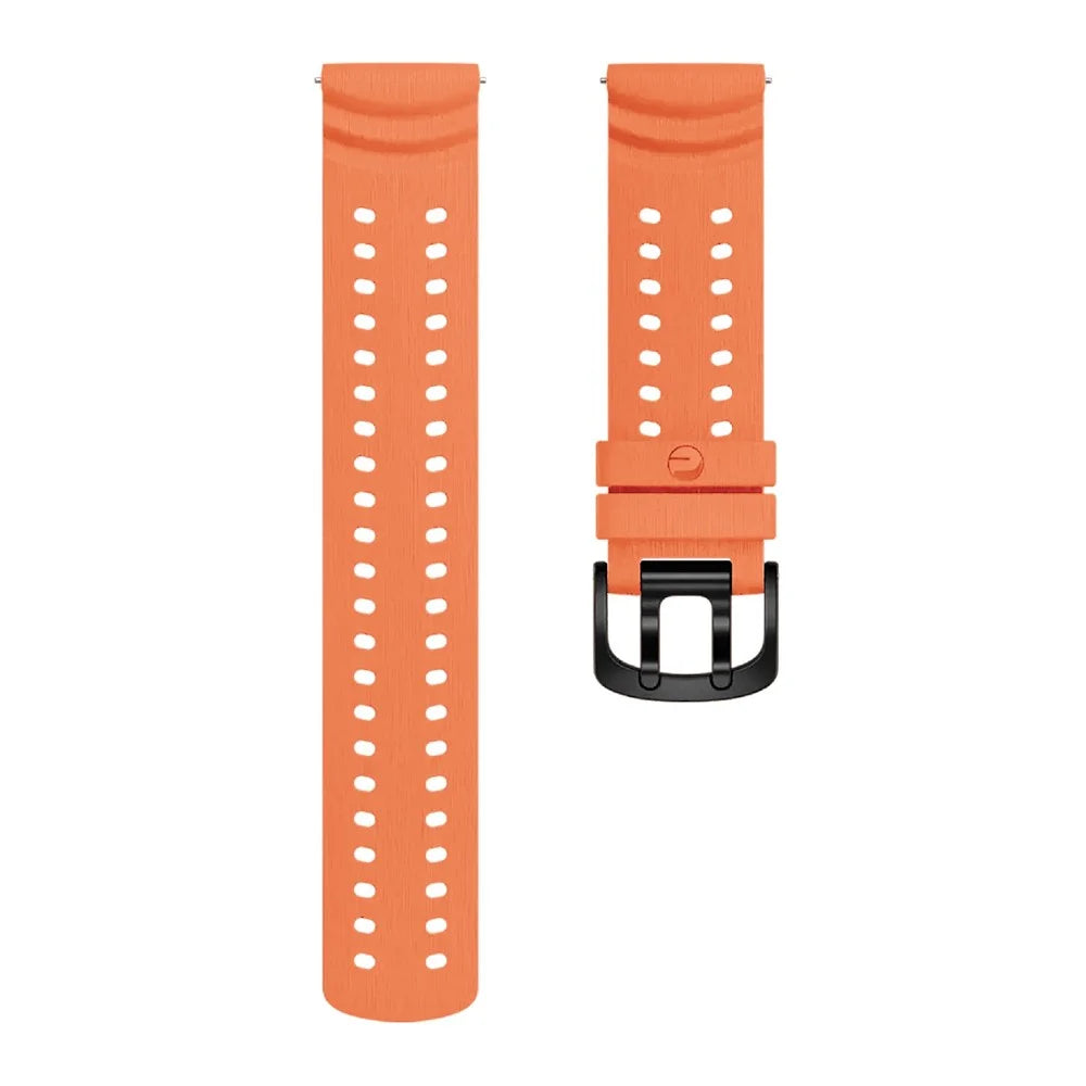 For Polar Vantage M3 Replacement Watch Strap Silicone Adjustable Wrist Band - Orange - 4