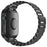 For Huawei Watch Fit 3 Metal Watch Frame + Adjustable Bracelet Wrist Strap - Black / Black - 1