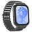 For Huawei Watch Fit 3 Metal Watch Frame + Adjustable Bracelet Wrist Strap - Black / Black - 3