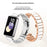 For Honor Band 9 Watch Band Stainless Steel Ceramic-Like Finish Wrist Strap - Silver - 5