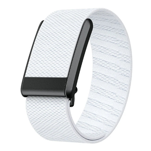 For WHOOP 4.0 Fitness Tracker Wrist Band Elastic Adjustable Strap - White - 1