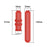 For Garmin Forerunner 220 Silicone Watch Band Replacement Wrist Strap with Round Holes - Red+Black - 6