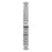 For Xiaomi Smart Band 10 Pro / 9 Pro / 8 Pro / Redmi Watch 6 / 5 / 4 Stainless Steel Strap Crown Shape Rhinestone Decor Silver Watch Band - 2