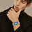 For Xiaomi Smart Band 10 Pro / 9 Pro / 8 Pro / Redmi Watch 6 / 5 / 4 Stainless Steel Strap Crown Shape Rhinestone Decor Silver Watch Band - 6