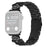 Stainless Steel Strap for Apple Watch Series 11 10 42mm / 9 8 7 41mm / SE3 SE2 SE 6 5 4 40mm / 3 2 1 38mm Crown Shape Watch Band - Black - 1
