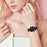 Stainless Steel Strap for Apple Watch Series 11 10 42mm / 9 8 7 41mm / SE3 SE2 SE 6 5 4 40mm / 3 2 1 38mm Crown Shape Watch Band - Black - 5
