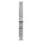 For Fitbit Versa 3 / Sense Stainless Steel Strap Crown Shape Rhinestone Decor Silver Watch Band - 2