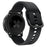 Silicone Solid Color Watch Strap for Garmin Vivoactive 4S, Vivomove 3S, Etc - Black - 3