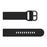 Silicone Solid Color Watch Strap for Garmin Vivoactive 4S, Vivomove 3S, Etc - Black - 4