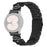 Metal Strap with Quick Release Connector for Samsung Galaxy Watch 5 Pro / 5 / 5 Active / 4 / 4 Classic / 4 Active Crown Shape Watch Band - Black - 1