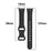 Silicone Watch Strap for Huawei Band 10 / 9 / 9 NFC / 8 / 8 NFC Butterfly Buckle Adjustable Replacement Band - Black - 7