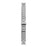 For Samsung Galaxy Watch Active2 44mm  /  40mm Stainless Steel Strap Crown Shape Rhinestone Decor Silver Watch Band - 2