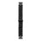 For Samsung Galaxy Watch Active Stainless Steel Strap Crown Shape Rhinestone Decor Watch Band - Black - 2
