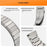 22mm Universal Titanium Alloy Watch Band Bamboo Segment Wrist Strap - Starlight - 4