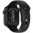 For Honor Watch 5 Silicone Watch Band Reverse Buckle Wrist Strap - Black - 1