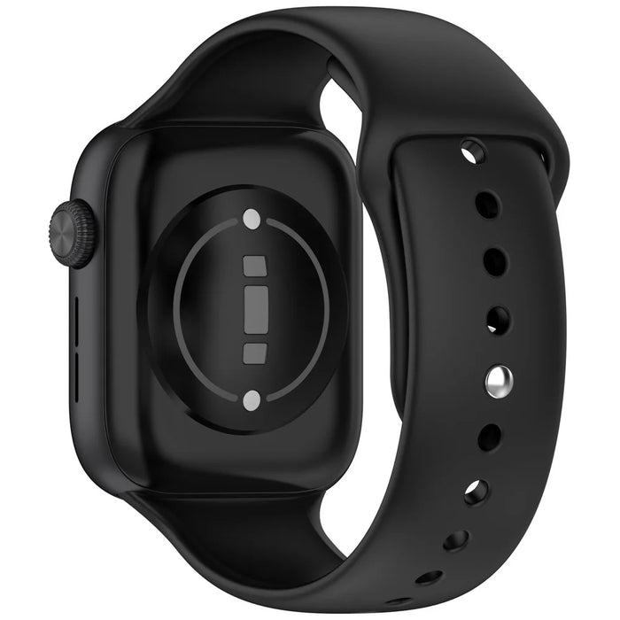 For Honor Watch 5 Silicone Watch Band Reverse Buckle Wrist Strap - Black - 1