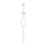Transparent Silicone Smart Watch Band Replacement for Xiaomi Mi Band 3/4 - White - 5