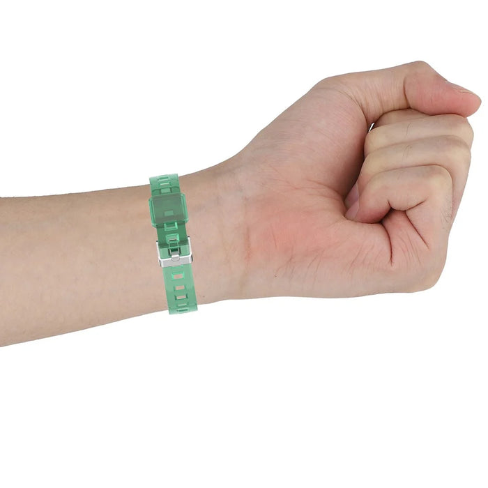 Transparent Silicone Smart Watch Band Replacement for Xiaomi Mi Band 3/4 - White - 6