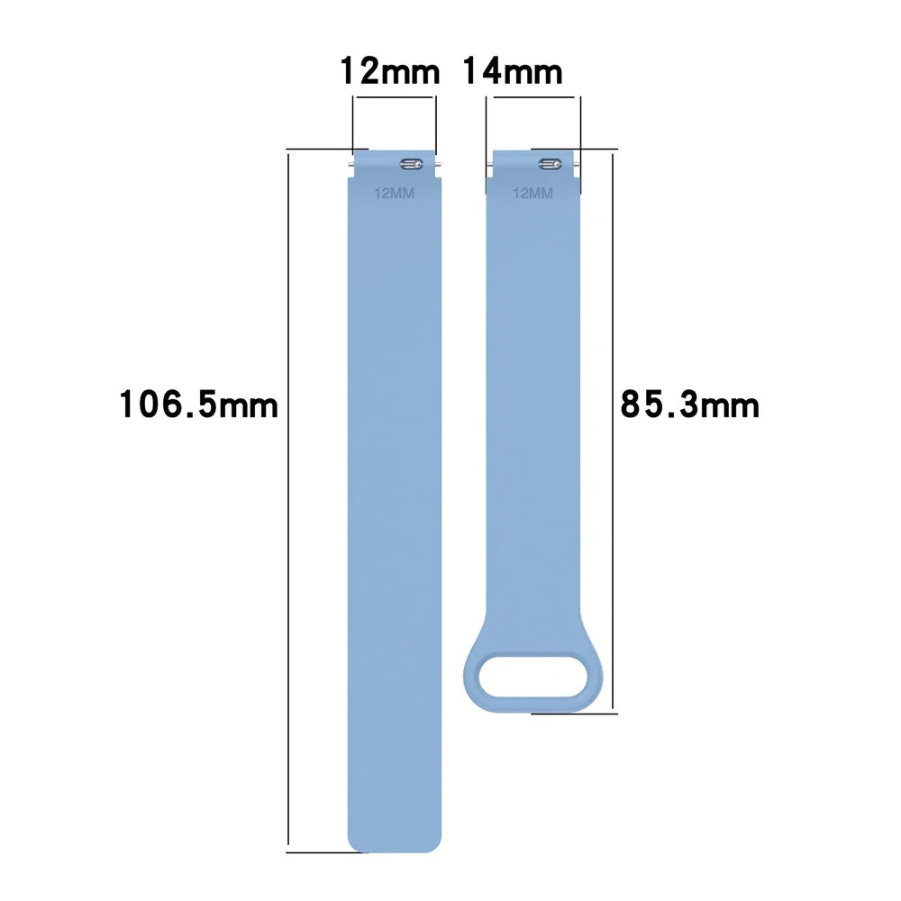 For Xiaomi Smart Band 9 NFC / 9 Magnetic Silicone Strap Dual Color Wristband with PC Protective Frame - White+Blue+White - 3