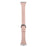 For Huawei Watch Fit Heart Pattern Embossed Watch Band Cowhide Leather Strap - Pink - 1
