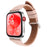 For Huawei Watch Fit Heart Pattern Embossed Watch Band Cowhide Leather Strap - Pink - 2