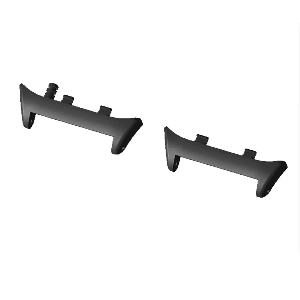 1 Pair For Huawei Watch D2 Watchband Connectors 20mm Inner Diameter Metal Adapters (Bypass Air Pressure Detection Alert) - Black - 4