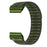 22mm Watchband For Garmin Fenix 8 (47mm)  /  7  /  6  /  5 Bands Titanium Nylon Loop Wrist Strap - Army Green - 2