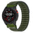 22mm Watchband For Garmin Fenix 8 (47mm)  /  7  /  6  /  5 Bands Titanium Nylon Loop Wrist Strap - Army Green - 3