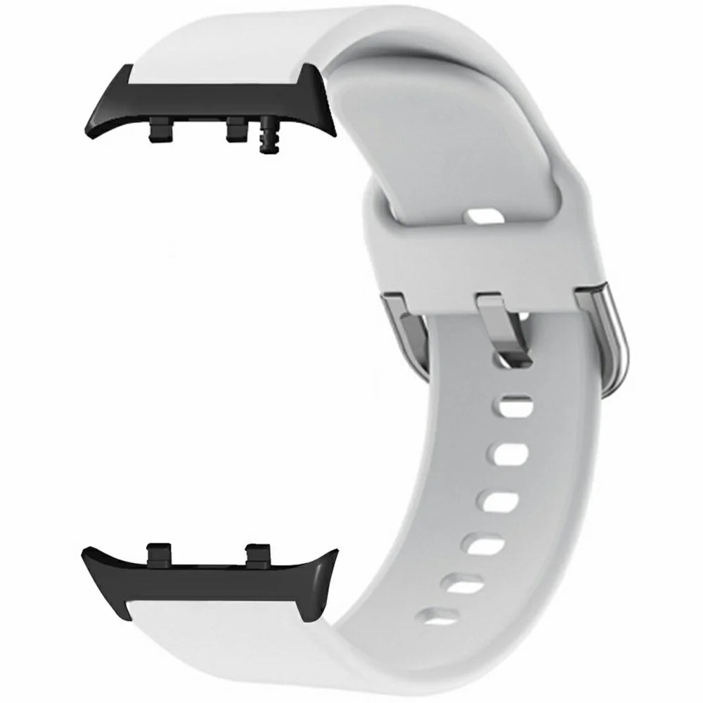 For Huawei Watch D2 Silicone Wristband Replacement Strap with Shieldable Air Cushion Reminder Function - White - 3