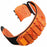 For Honor Watch 5 Nylon Watch Band Magic Tape Military Style Adjustable Strap - Orange - 1