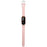 For Xiaomi Smart Band 9 PC Watch Case Integrated Ultra Fiber Leather Quick Release Watch Strap - Pink - 3