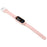 For Xiaomi Smart Band 9 PC Watch Case Integrated Ultra Fiber Leather Quick Release Watch Strap - Pink - 4