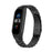 Stainless Steel Watch Strap Replacement Watchband for Xiaomi Mi Band 5/6 - Black - 2