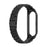 Stainless Steel Watch Strap Replacement Watchband for Xiaomi Mi Band 5/6 - Black - 3