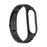 Stainless Steel Watch Strap Replacement Watchband for Xiaomi Mi Band 5/6 - Black - 4