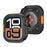 For Apple Watch Series 11 / 10 46mm Protective Case Drop Proof Metal + PC Watch Case Cover - Black - 6