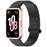 Silicone Watch Band For Huawei Band 10  /  9  /  8 Magnetic Dual Color Replacement Strap - Black - 2