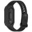 For Xiaomi Smart Band 9 / 8 / Mi Band 7 / 6 / 5 TPU Watch Band Integrated with Protective Case - Black - 1