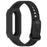 For Xiaomi Smart Band 9 / 8 / Mi Band 7 / 6 / 5 TPU Watch Band Integrated with Protective Case - Black - 2