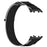 For Huawei Watch D2 Nylon Wrist Strap Magic Tape Loop Watch Band - Black+Grey - 2