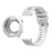 For Garmin Forerunner 158 Silicone Replacement Strap Watch Band with Protective Case - White - 2