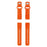 For Huawei Watch GT 5 46mm Fluorubber Strap 22mm Universal Adjustable Watch Band - Orange - 2