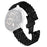 For Huami Amazfit Stratos 3 Wrist Band 5-Bead Stainless Steel Butterfly Clasp Watch Strap - Black - 2
