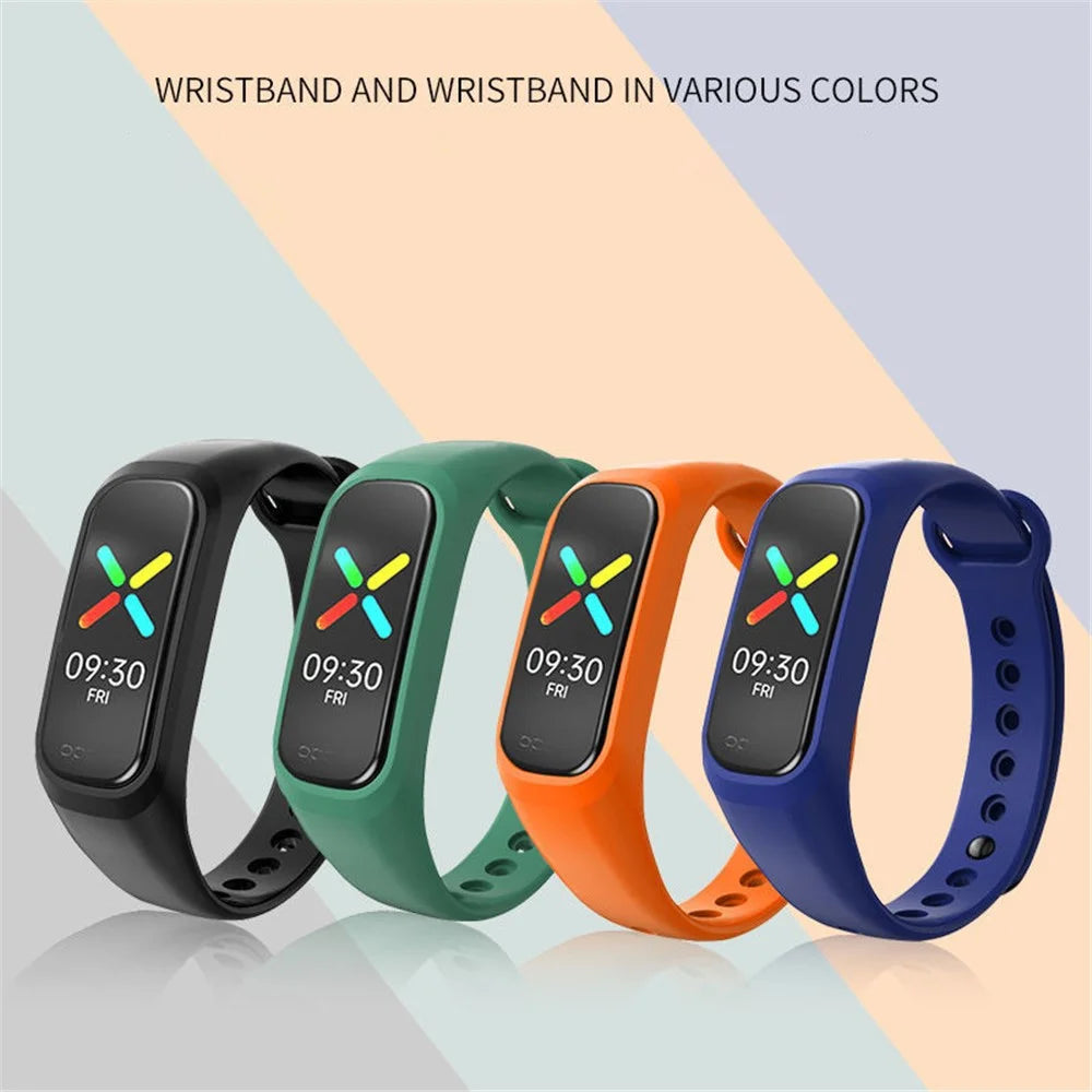Replacement Soft Silicone Watchband Adjustable Smart Watch Strap for OPPO Band Style/EVA Limited Edition - White - 4